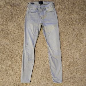White House Black Market Light Wash Skinny Jeans